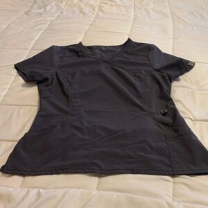 Women's Charcoal scrub top